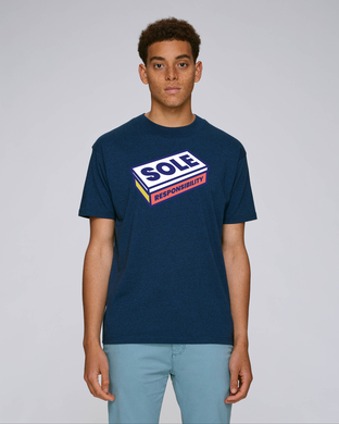 SOLE RESPONSIBILITY TEE FRENCH NAVY BLUE LOGO